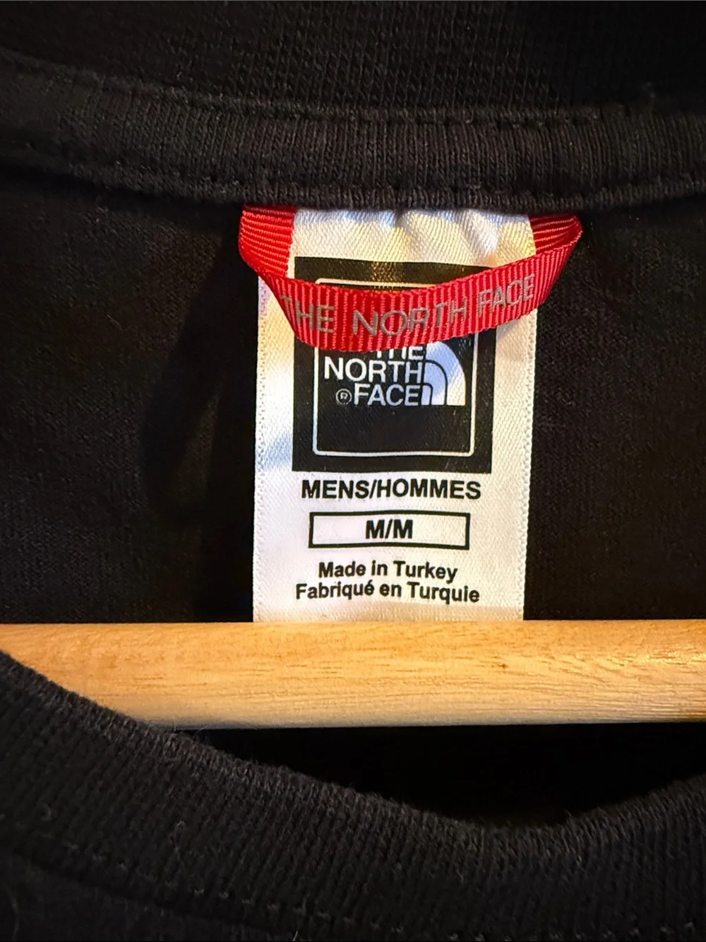 The North Face Black Rome Coordinates Graphic Tee with Red Logo